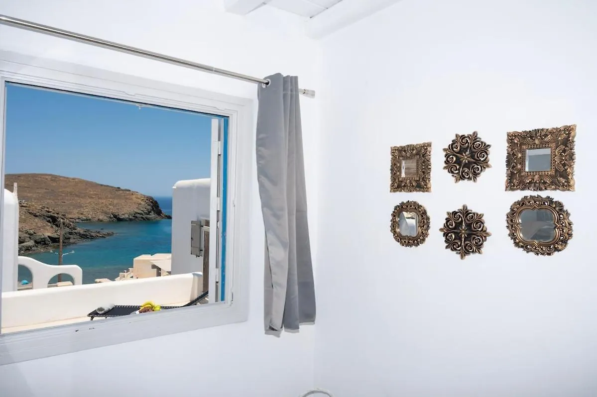Superior 3 Beachfront Suite Hot Tub And Seaview 帕诺尔莫斯米科诺斯 公寓