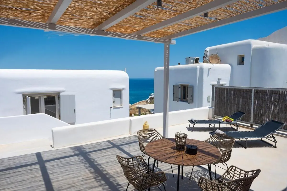 Διαμέρισμα Superior 3 Beachfront Suite Hot Tub And Seaview Πάνορμος Μυκόνου