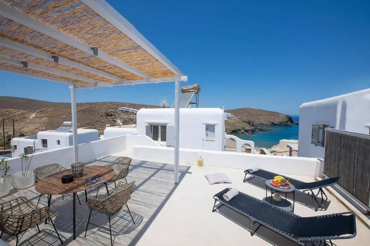Διαμέρισμα Superior 3 Beachfront Suite Hot Tub And Seaview Πάνορμος Μυκόνου Ελλάδα